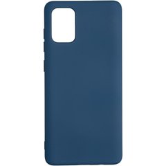 Чехол для Samsung Galaxy A71 2020 (A715) Full Soft case Темно-синий смотреть фото | belker.com.ua
