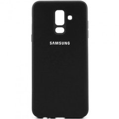 Оригинальный чехол для Samsung Galaxy J8 2018 (J810) Soft Case Черный смотреть фото | belker.com.ua