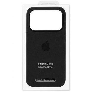 Чехол для iPhone 17 Pro Silicone Case with MagSafe (AAA) Черный