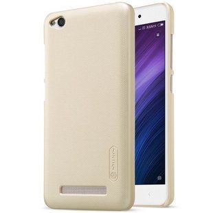 Пластиковый чехол для Xiaomi Redmi 4a Nillkin Frosted Shield Золотой смотреть фото | belker.com.ua