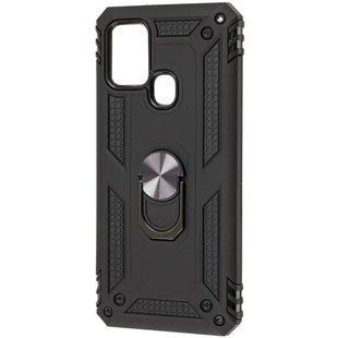 Противоударный чехол для Samsung Galaxy A21s A217 Hard Defence Series New Черный смотреть фото | belker.com.ua