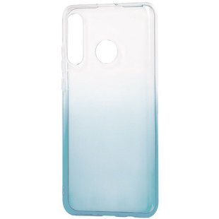 Силиконовый чехол для Huawei P30 Lite Gradient case Бирюзовый смотреть фото | belker.com.ua