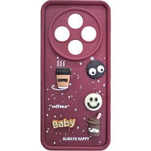 Силиконовый чехол Samsung Galaxy A26 (A266) Happy Case Фиолетовый