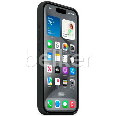 Чехол для для iPhone 15 Pro Silicone case Черный смотреть фото | belker.com.ua