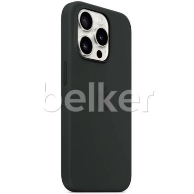 Чехол для для iPhone 15 Pro Silicone case Черный смотреть фото | belker.com.ua