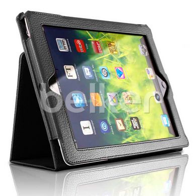Чехол для iPad 10.2 2021 (iPad 9) ТТХ Кожаный Черный