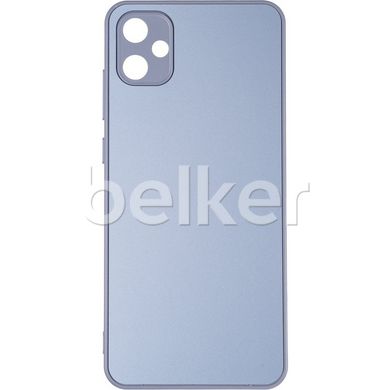 Чехол для Samsung Galaxy A05 (A055) Full Frosted Case (Plastic) Голубой