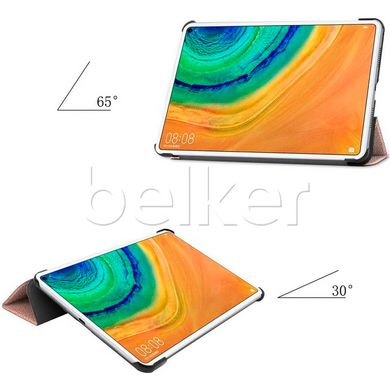 Чехол для Huawei MatePad Pro 10.8 2020 Moko кожаный Золотой