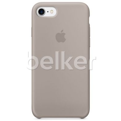 Чехол для iPhone 7 Apple Silicone Case Серый смотреть фото | belker.com.ua