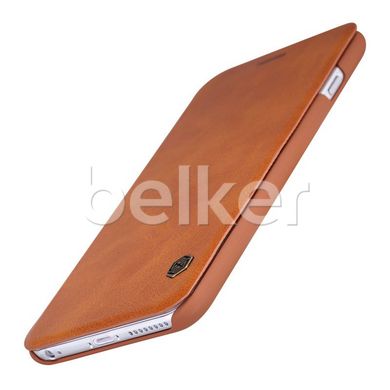 Чехол книжка для iPhone 6s Nillkin Qin кожаный Коричневый смотреть фото | belker.com.ua