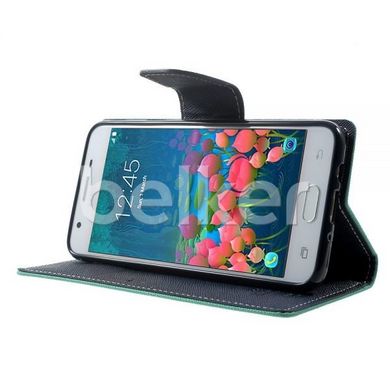 Чехол книжка для Samsung Galaxy J5 Prime G570 Goospery Голубой смотреть фото | belker.com.ua