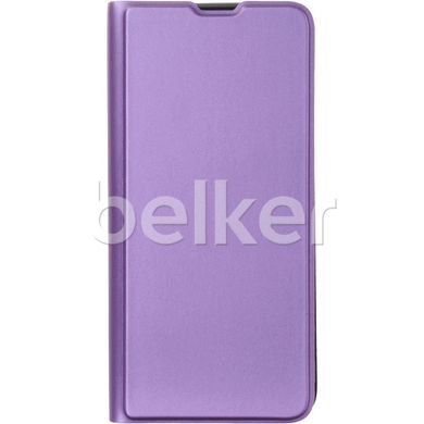 Чехол книжка для Poco C65 Book Cover Gelius Shell Case Сиреневый