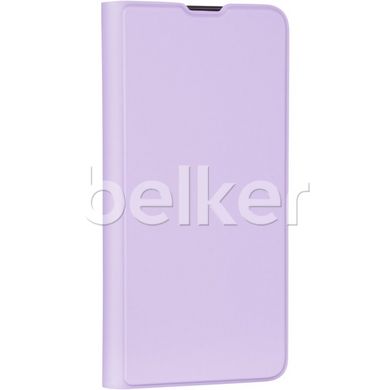 Чехол книжка для Xiaomi Redmi Note 14 Book Cover Gelius Shell Case Сиреневый