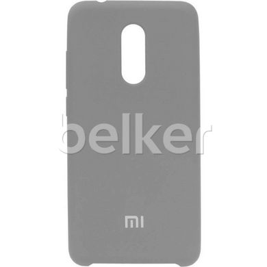 Оригинальный чехол Xiaomi Redmi 8A Silicone Case Серый смотреть фото | belker.com.ua