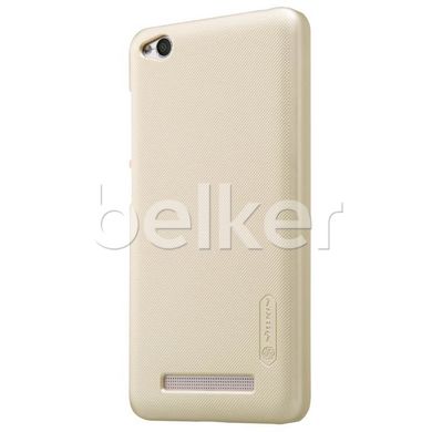 Пластиковый чехол для Xiaomi Redmi 4a Nillkin Frosted Shield Золотой смотреть фото | belker.com.ua