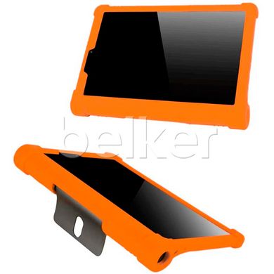 Противоударный чехол для Lenovo Yoga Smart Tab YT-X705 Silicone armor Оранжевый