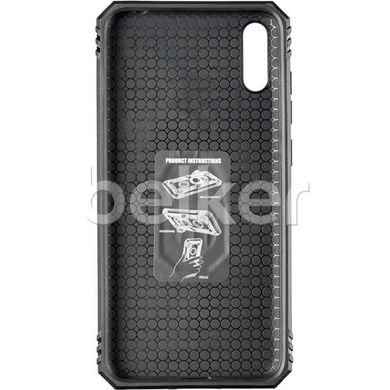 Противоударный чехол для Samsung Galaxy A50 A505 Hard Defence Series New Черный смотреть фото | belker.com.ua