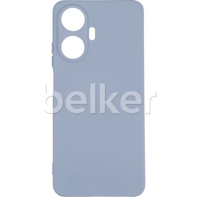 Противоударный чехол для Realme C55 Full soft case Серый