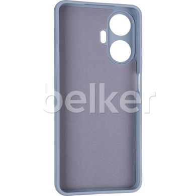 Противоударный чехол для Realme C55 Full soft case Серый