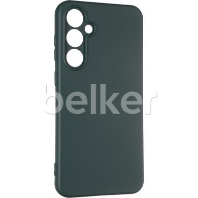 Противоударный чехол для Samsung Galaxy S23 FE Full soft case Зеленый
