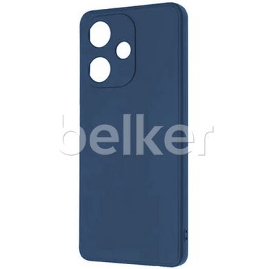 Противоударный чехол для Xiaomi Redmi 13 Full soft case Синий смотреть фото | belker.com.ua