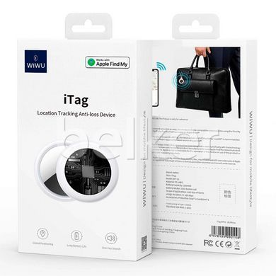 Трекер (AirTag) Wiwu iTag Location Tracking Anti-loss Device WT-01 Черный
