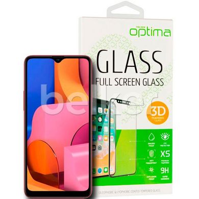 Защитное стекло для Samsung Galaxy A20s 2019 (A207) Optima 3D Черный смотреть фото | belker.com.ua