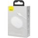 Беспроводное зарядное устройство MagSafe Baseus Light Magnetic Wireless Charger (WXQJ-01) Белый в магазине belker.com.ua