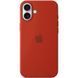Чехол для iPhone 16 Plus Silicone Case (replica) Красный