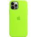 Чехол для iPhone 16 Pro Max Silicone Case (replica) Салатовый