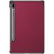 Чехол для Samsung Galaxy Tab S7 Plus (T970/975) Moko кожаный Вишневый в магазине belker.com.ua
