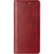 Чехол книжка для Xiaomi Redmi Note 10 Pro Book Cover Leather Gelius New Бордовый