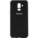 Оригинальный чехол для Samsung Galaxy J8 2018 (J810) Soft Case Черный смотреть фото | belker.com.ua