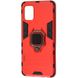 Противоударный для Samsung Galaxy A31 (A315) Transformer Ring case Красный в магазине belker.com.ua