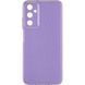 Силиконовый чехол для Samsung Galaxy S24 Plus Silicone Clear Shine Сиреневый