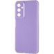 Силиконовый чехол для Samsung Galaxy S24 Plus Silicone Clear Shine Сиреневый в магазине belker.com.ua