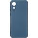Защитный чехол для Samsung Galaxy A03 Core (A032) Full Soft case Синий