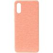 Чехол для Samsung Galaxy A02 (A022) Gelius Canvas case Розовый