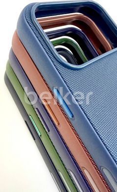 Чехол для iPhone 17 Pro TechWoven with MagSafe (AAA) Темно синий