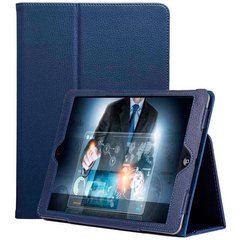 Чехол для iPad 10.2 2021 (iPad 9) ТТХ Кожаный Синий