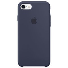Чехол для iPhone 7 Apple Silicone Case Темно-синий смотреть фото | belker.com.ua