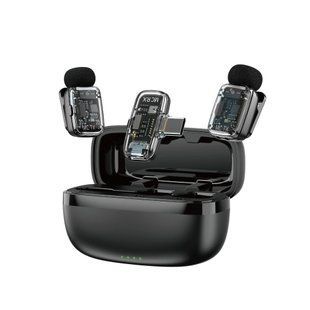 Беспроводной петличный микрофон Wiwu Duo Wireless ANC Microphone Wi-WM008