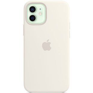 Чехол для iPhone 13 Mini Silicone Case (replica) Белый