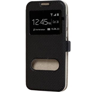 Чехол книжка для Samsung Galaxy Core Prime G360 View Cover Черный смотреть фото | belker.com.ua