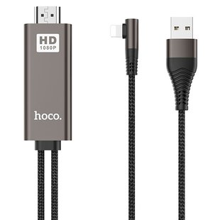 Переходник адаптер HDMI для iPhone Hoco UA14