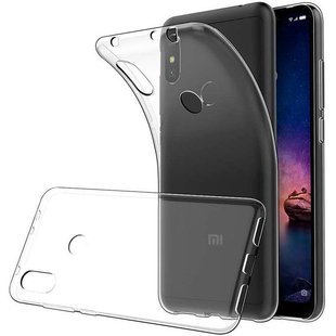 Силиконовый чехол для Xiaomi Redmi Note 6 Pro Hoco ультратонкий прозрачный Прозрачный смотреть фото | belker.com.ua