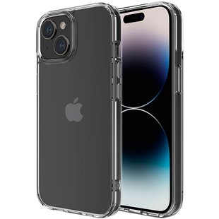 Силиконовый чехол для iPhone 15 Hoco Air Case прозрачный Прозрачный смотреть фото | belker.com.ua