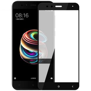 Защитное стекло для Xiaomi Mi A1 Tempered Glass 3D Черный смотреть фото | belker.com.ua