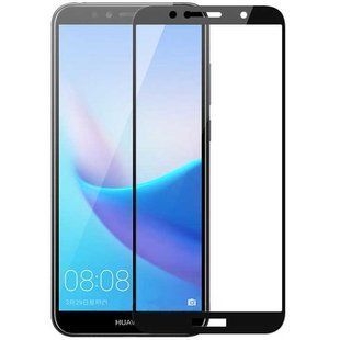 Защитное стекло для Huawei Y6 2018 Tempered Glass 3D Черный смотреть фото | belker.com.ua