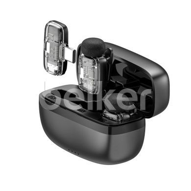 Беспроводной петличный микрофон Wiwu Duo Wireless ANC Microphone Wi-WM008
